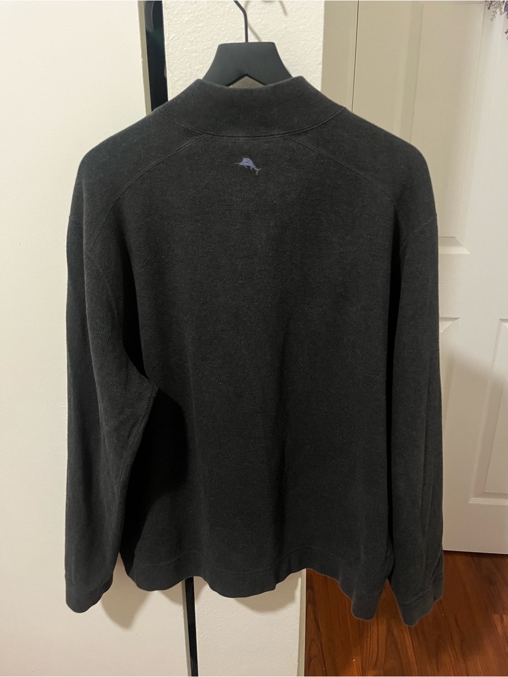 Los Angeles Rams Tommy Bahama Reversible 1/4 Zip Sweater Men Xl Blue Grey - Picture 5 of 9